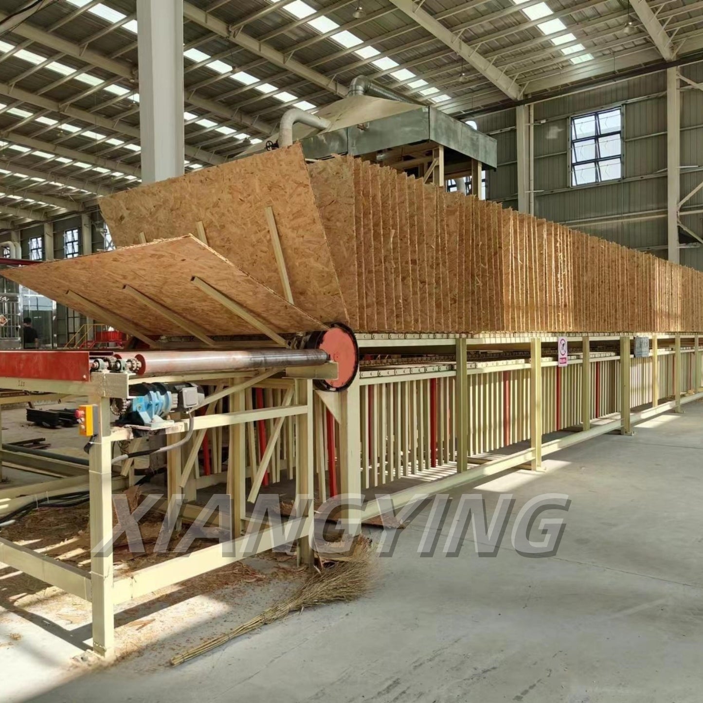 Auto Multi-layer thick OSB/LOSB/FOSB production line machinery manufacturer factory
