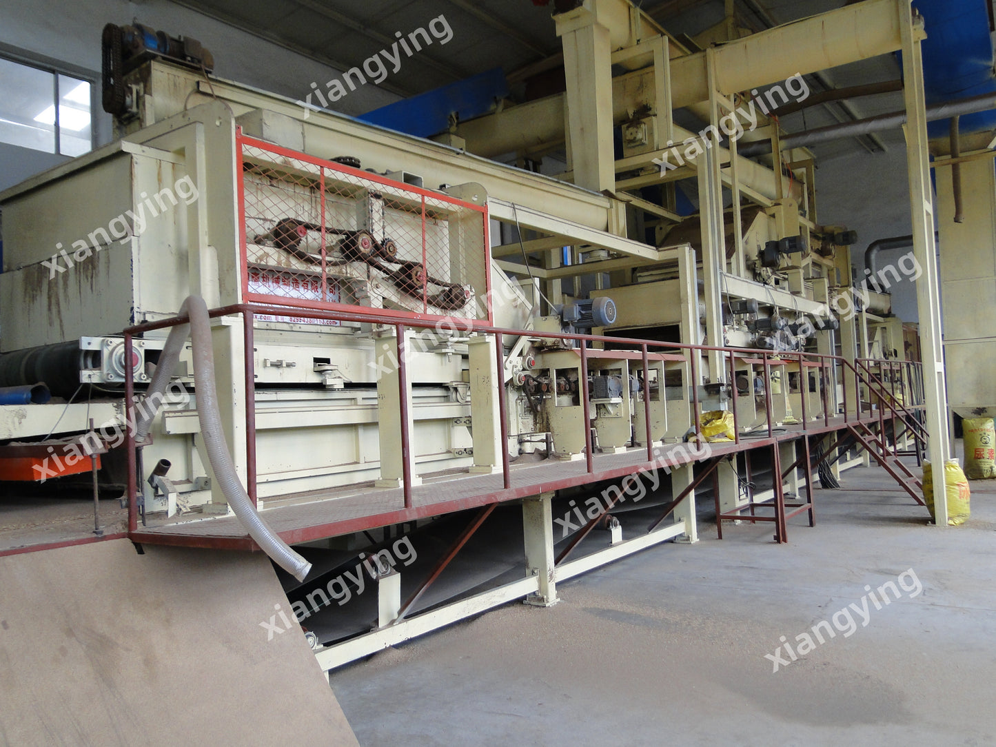 Particle board forming machine/Chip board diamond forming machine manufacture factory