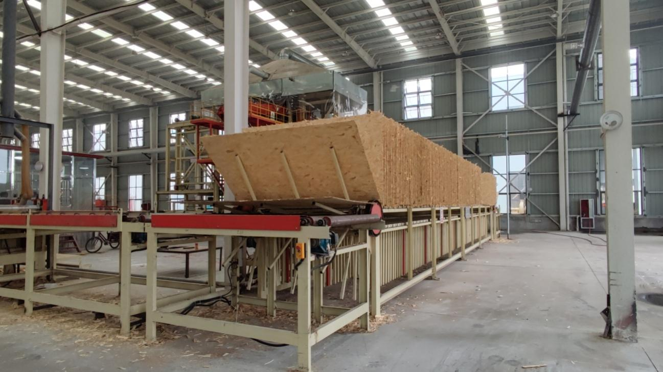 Full automatic Multi-layer OSB/FOSB/LOSB production line/Oriented Strand Board machinery manufacturer