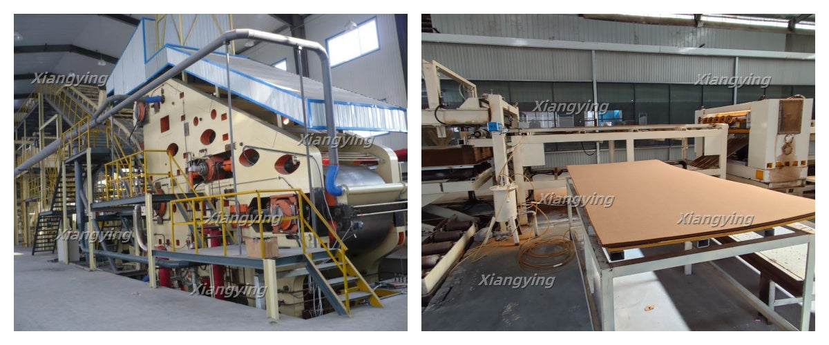 Full automatic Thin Calender MDF production line/Thin MDF machinery(1.8-6mm thickness)