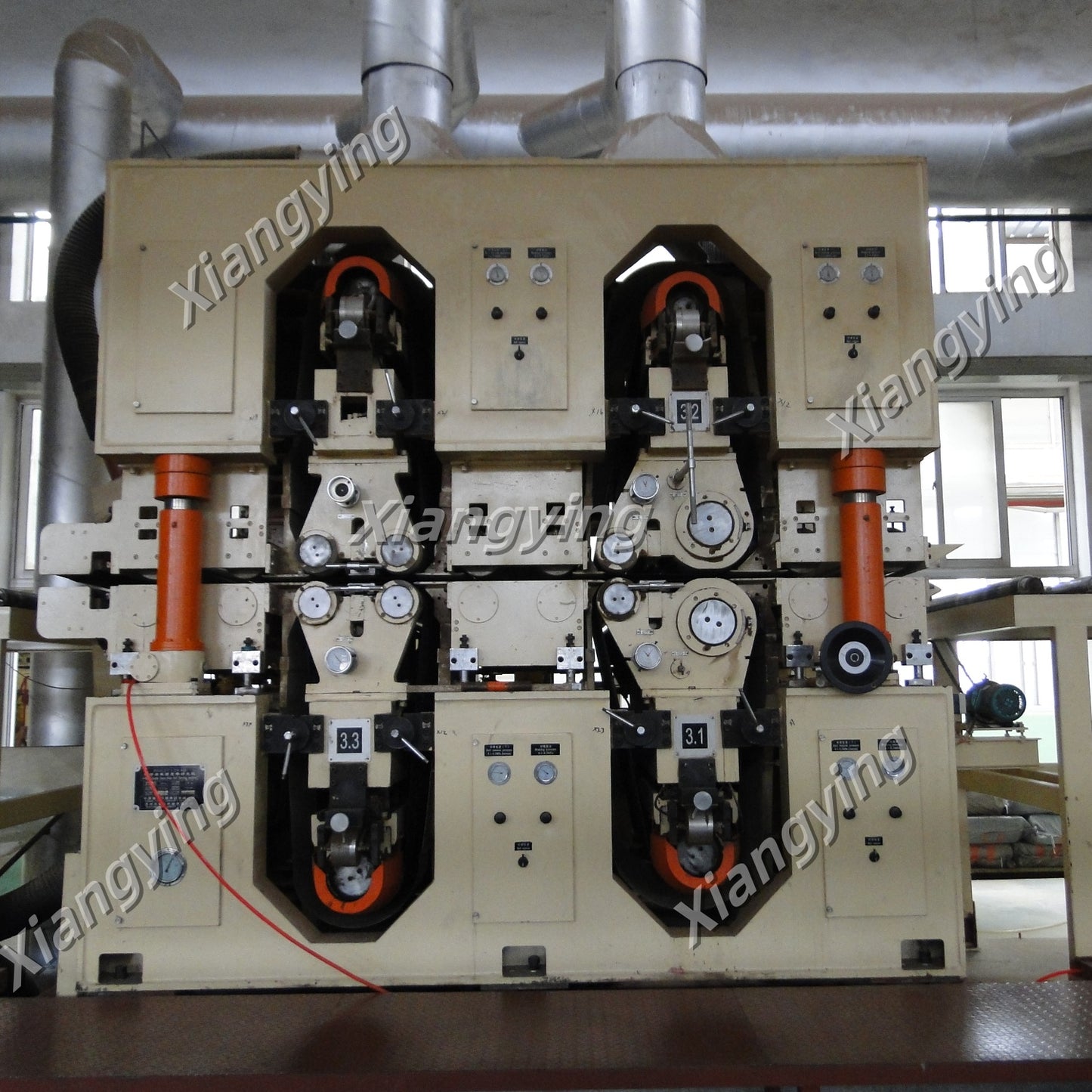 Sanding line for the Particle board/Chip board production line
