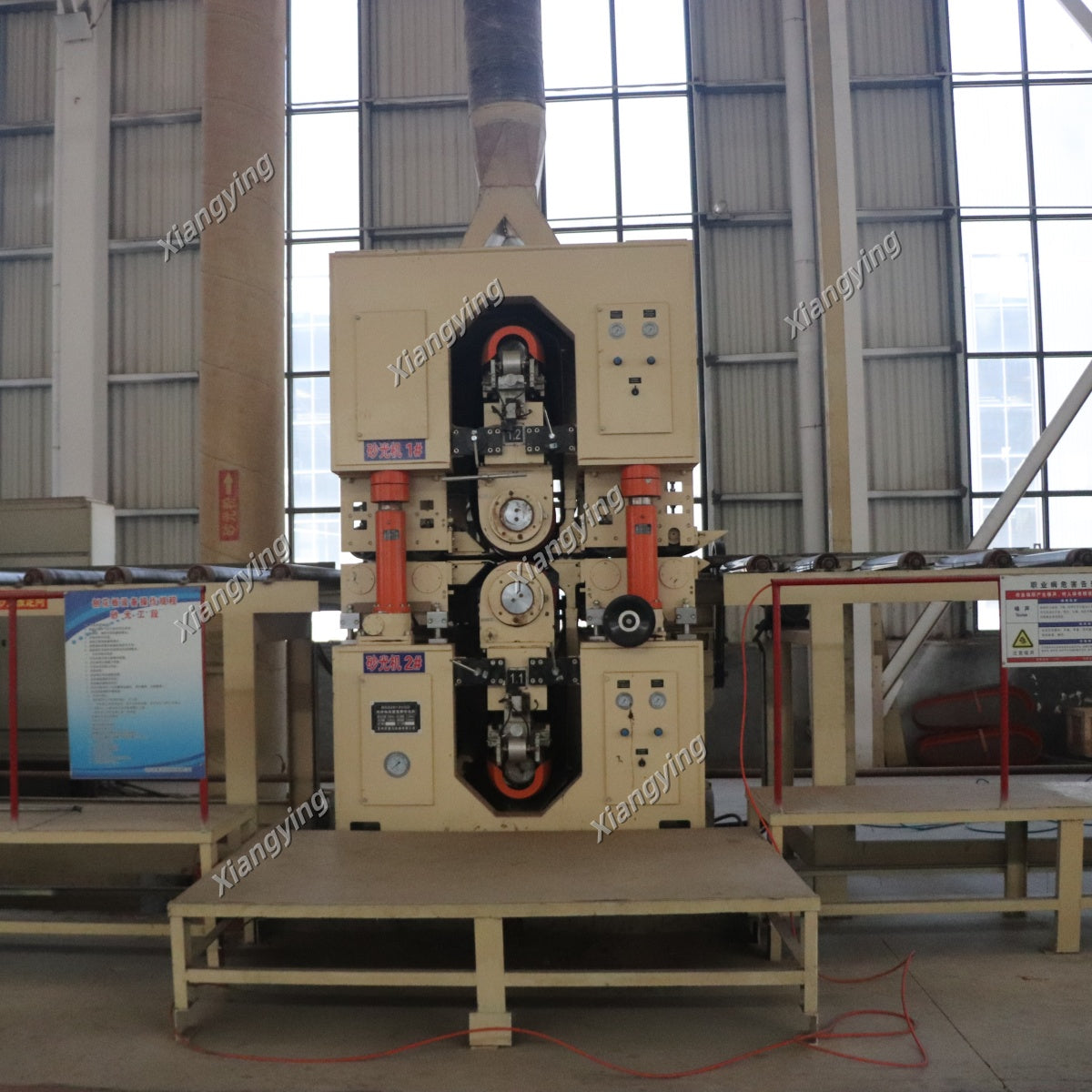 Sanding line for the Particle board/Chip board production line