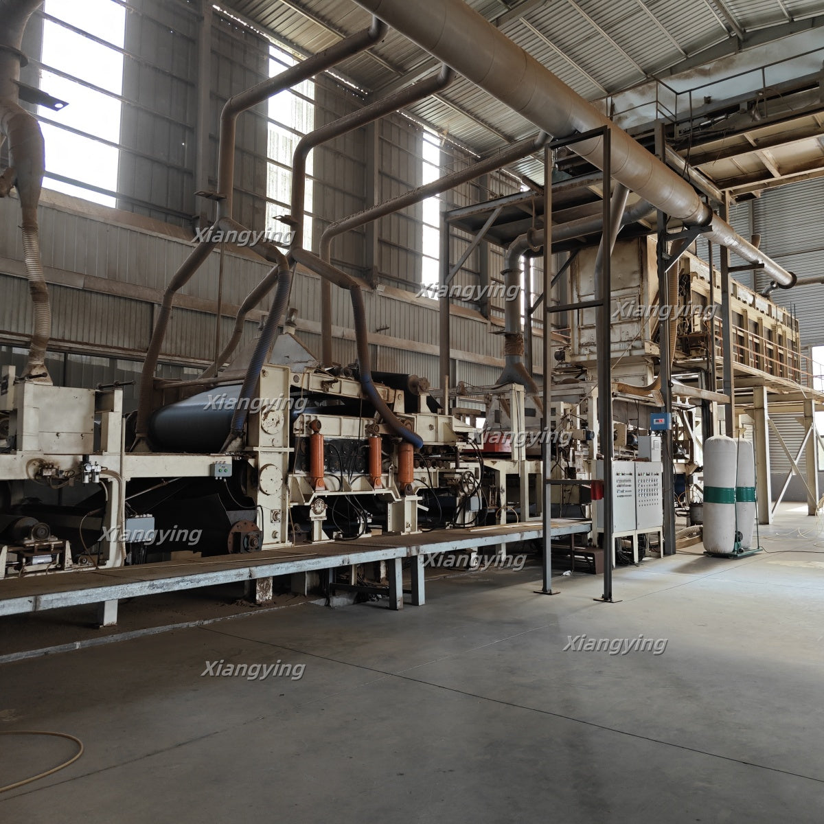 Pre-press/Cold press for the Calender/Continuous-roller MDF/HDF production line