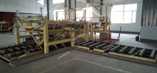 Cutting machine/Edge cutter for the OSB/FOSB/LOSB production line