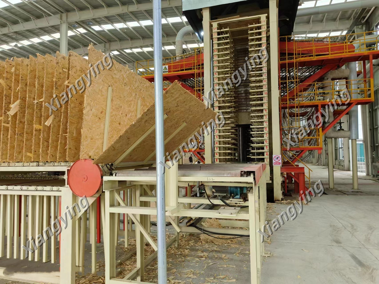 Hot press machine for OSB production line/Multi-layer press machine manufacturer