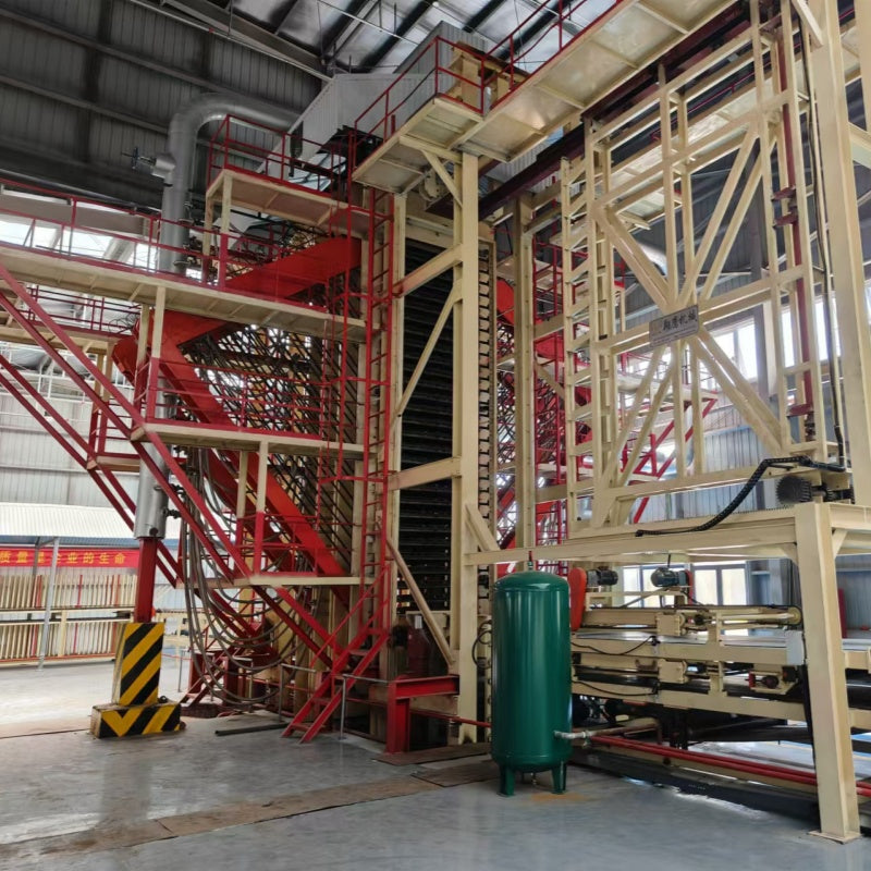 Full automatic Multi-layer Wood/Bagasse/Reed Particle board production line/Chip board production line manufacturer