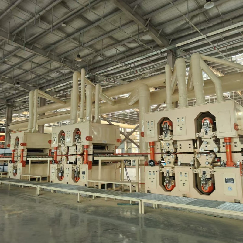 Full automatic Multi-layer Wood/Bagasse/Reed Particle board production line/Chip board production line manufacturer
