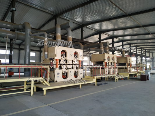 Sanding line for the Particle board/Chip board production line