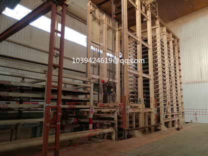 MDF hot press machine/Auto MDF production line