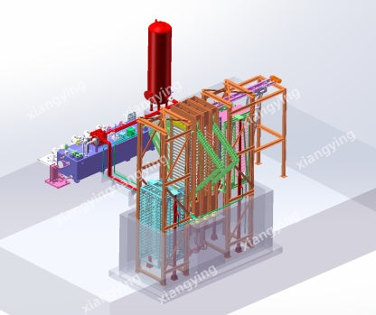 Multi-layer Hot press machine for the OSB/LOSB/FOSB production line