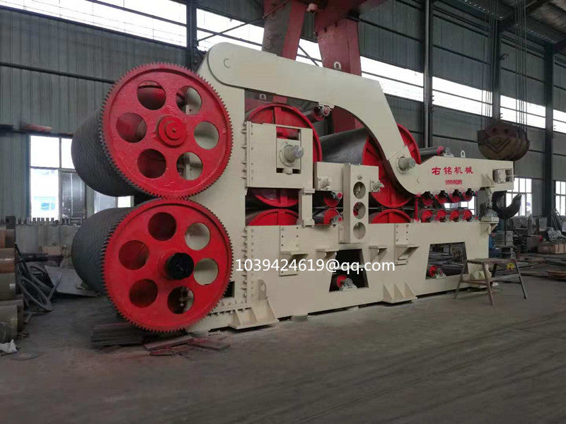 Particle board pre-press machine