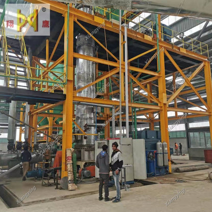 Multi-opening MDF/HDF production line/Melamine lamination hot press production line for MDF/HDF