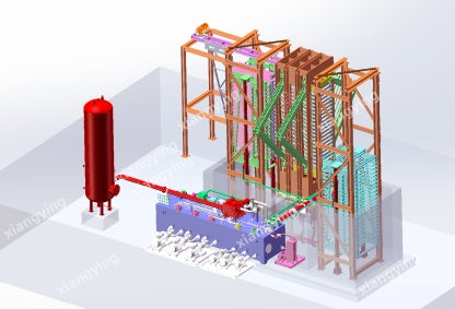 Multi-layer Hot press machine for the OSB/LOSB/FOSB production line