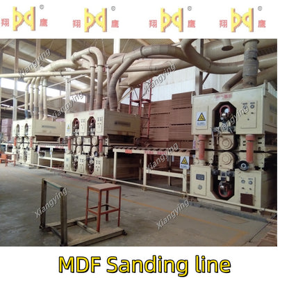 Auto Thick Multi-layer  MDF/HDF production line machinery manufacturer factory(thickness 8-26mm)