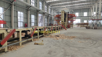 OSB forming machine