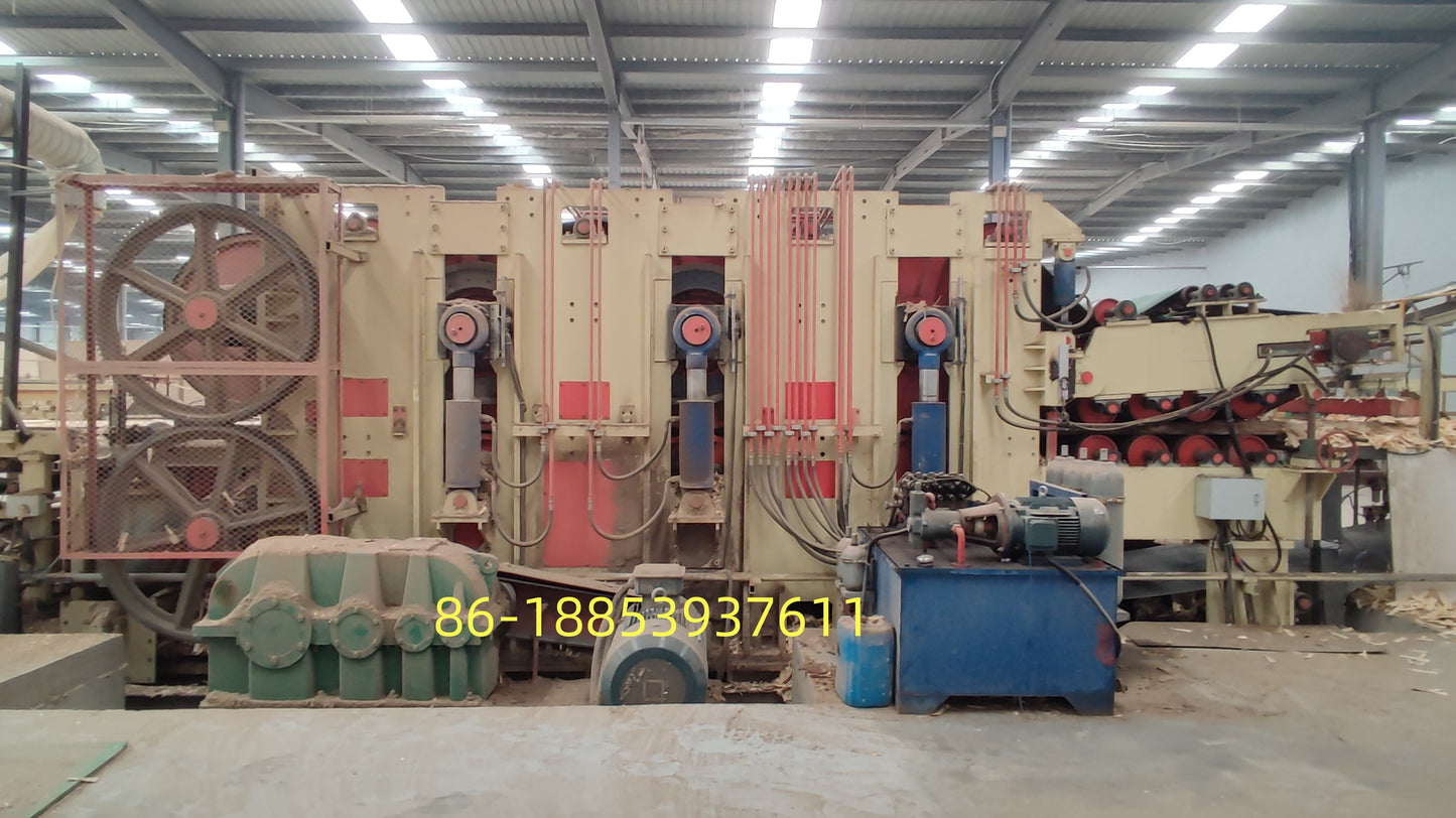 Full automatic OSB production line