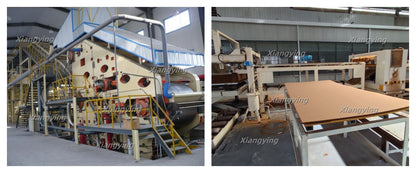Full automatic Thin Calender MDF production line/Thin MDF machinery(1.8-6mm thickness)