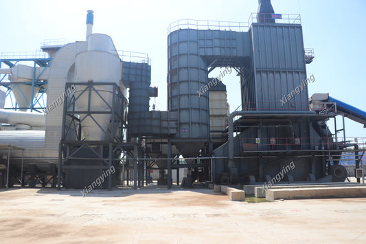 Heating energy center for the Particle board/Chip board production line
