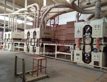 Full automatic MDF production line