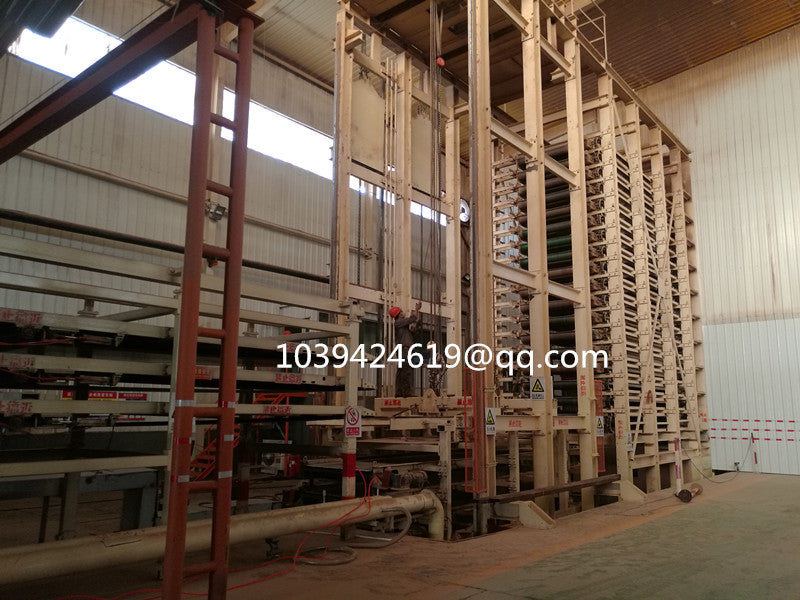 MDF hot press machine/Auto MDF production line