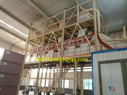 MDF hot press machine/Auto MDF production line