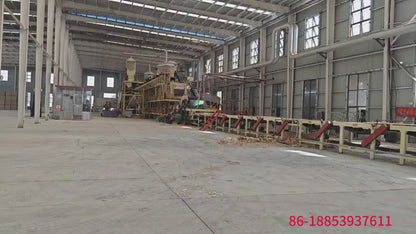 Full automatic OSB production line