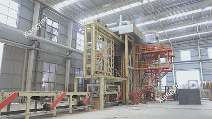 Hot press machine for OSB production line/Multi-layer press machine manufacturer